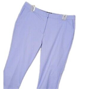 Adidas Lavender Climacool Vent Cropped Chino Stretch Pants, Size 8 Medium, VGUC